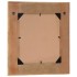Espejo de pared de madera maciza reciclada 60x60