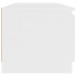 Mueble para TV madera contrachapada blanco 140x40x35,5