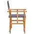 Silla de director madera maciza de