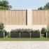 Arriate de acero galvanizado gris antracita 240x80x45