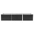 Arriate de acero galvanizado gris antracita 240x80x45