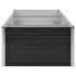 Arriate de acero galvanizado gris antracita 240x80x45