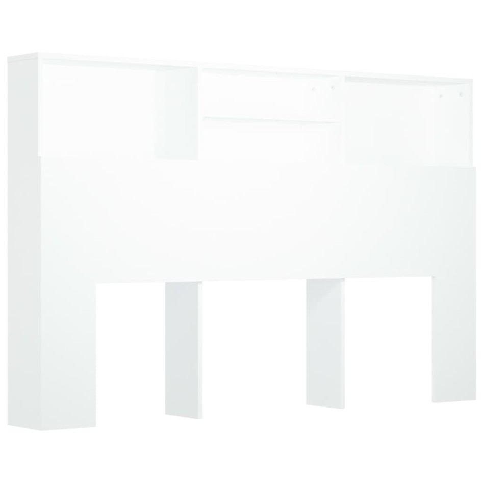 Mueble cabecero blanco 160x19x103,5