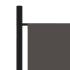 Biombo divisor de 6 paneles gris antracita 300x180