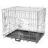 Jaula para perros plegable de metal