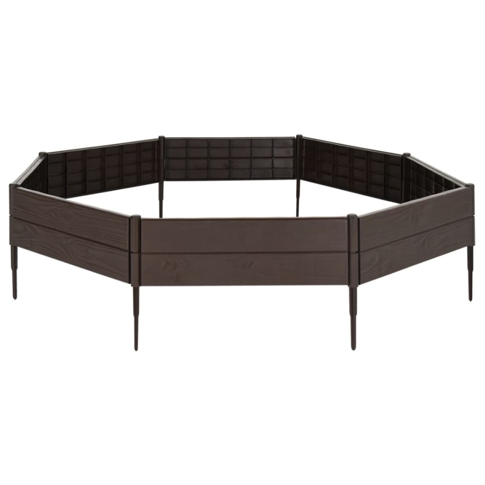 Arriate de jardín polipropileno 120x120x20