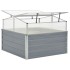 Invernadero 100x100x85 cm acero galvanizado