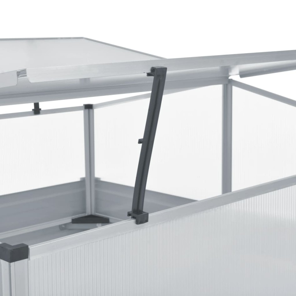 Invernadero 100x100x85 cm acero galvanizado