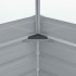 Invernadero 100x100x85 cm acero galvanizado