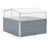 Invernadero 100x100x85 cm acero galvanizado
