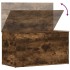 Baúl almacenaje madera contrachapada roble ahumado 84x42x46
