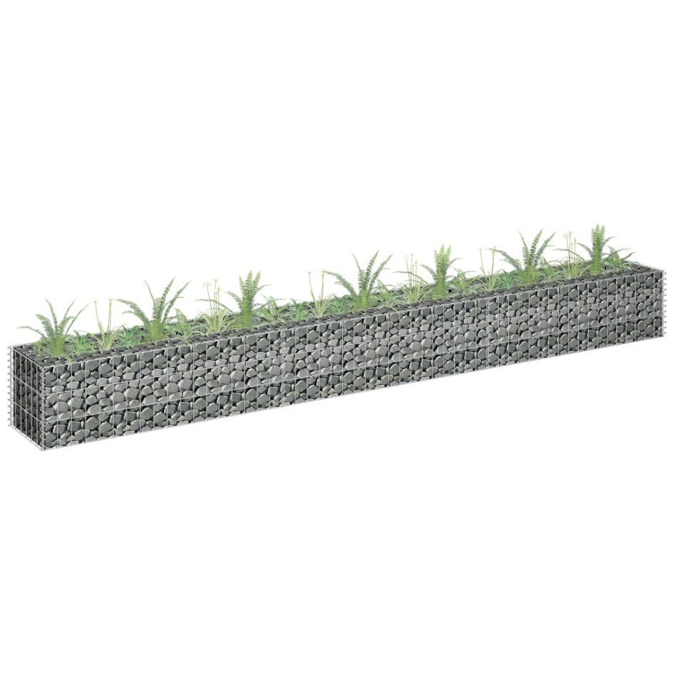 Arriate de gaviones de acero galvanizado 270x30x30