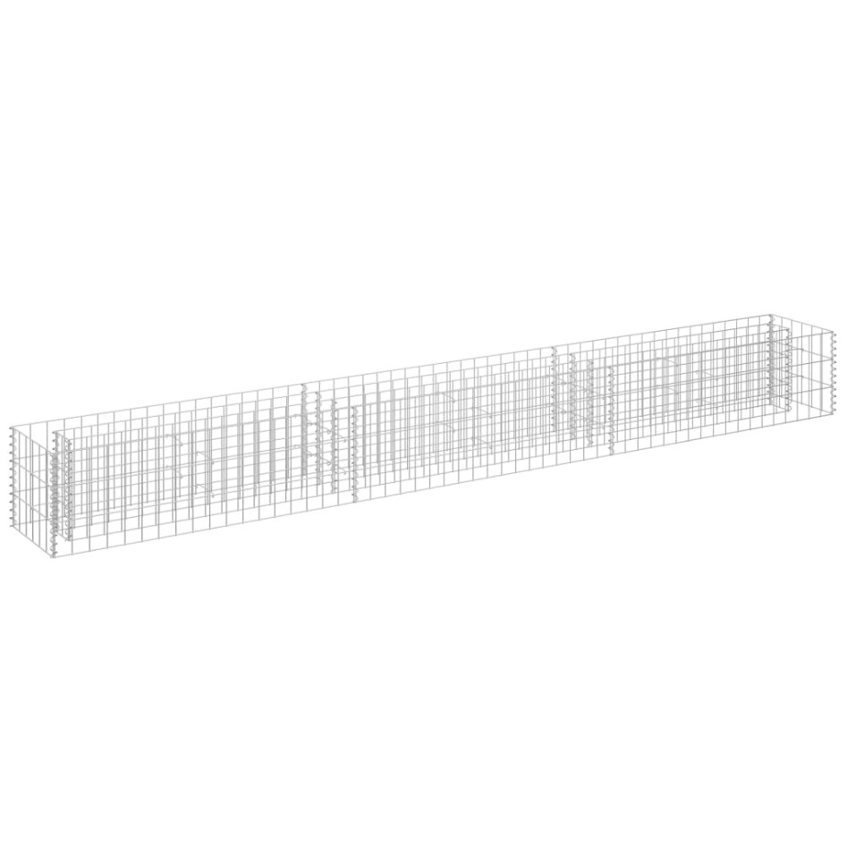 Arriate de gaviones de acero galvanizado 270x30x30