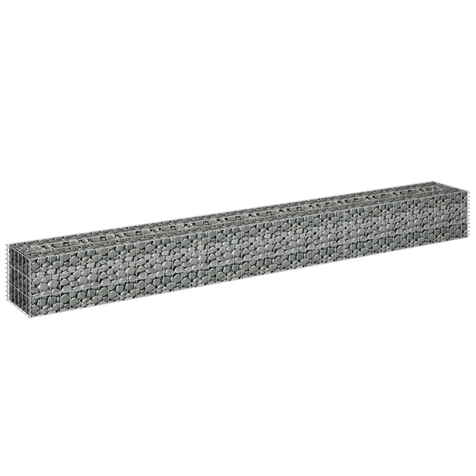 Arriate de gaviones de acero galvanizado 270x30x30