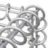 Arriate de gaviones de acero galvanizado 270x30x30