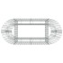 Arriate de gaviones de hierro galvanizado 120x50x100
