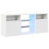 Mueble para TV con luces LED blanco 120x30x50