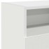 Mueble para TV con luces LED blanco 120x30x50