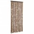 Cortina mosquitera beige y marrón claro chenilla 90x220