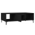 Mesa de centro madera contrachapada negro 103,5x60x35