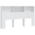 Mueble cabecero blanco brillante 180x19x103,5