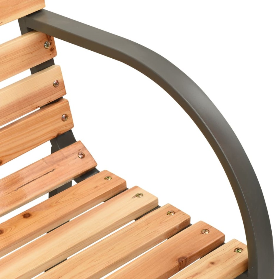 Banco de jardín para niños de madera de abeto chino 81