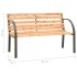 Banco de jardín para niños de madera de abeto chino 81