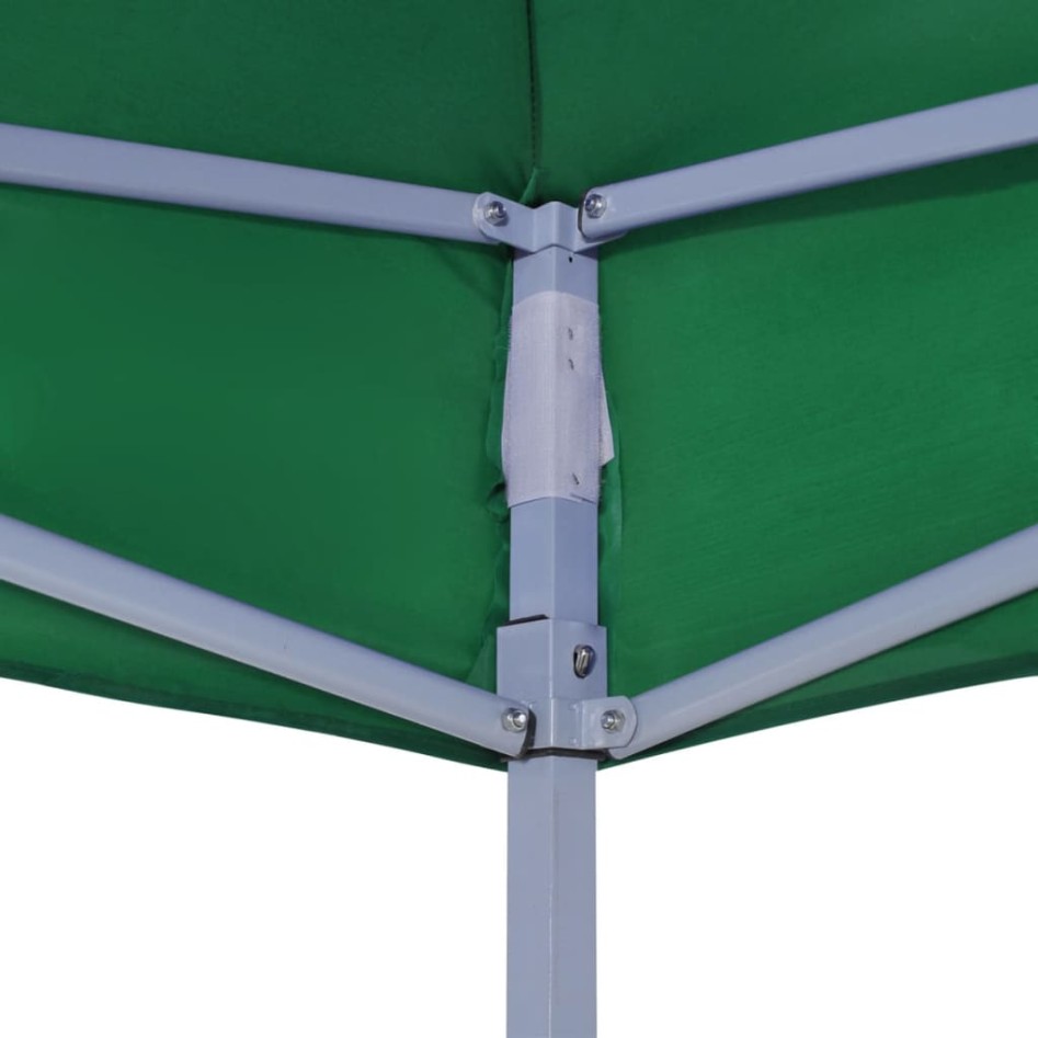 Cenador plegable verde 3x3