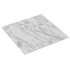 Lamas para suelo autoadhesivas PVC mármol blanco 5,11