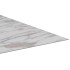 Lamas para suelo autoadhesivas PVC mármol blanco 5,11