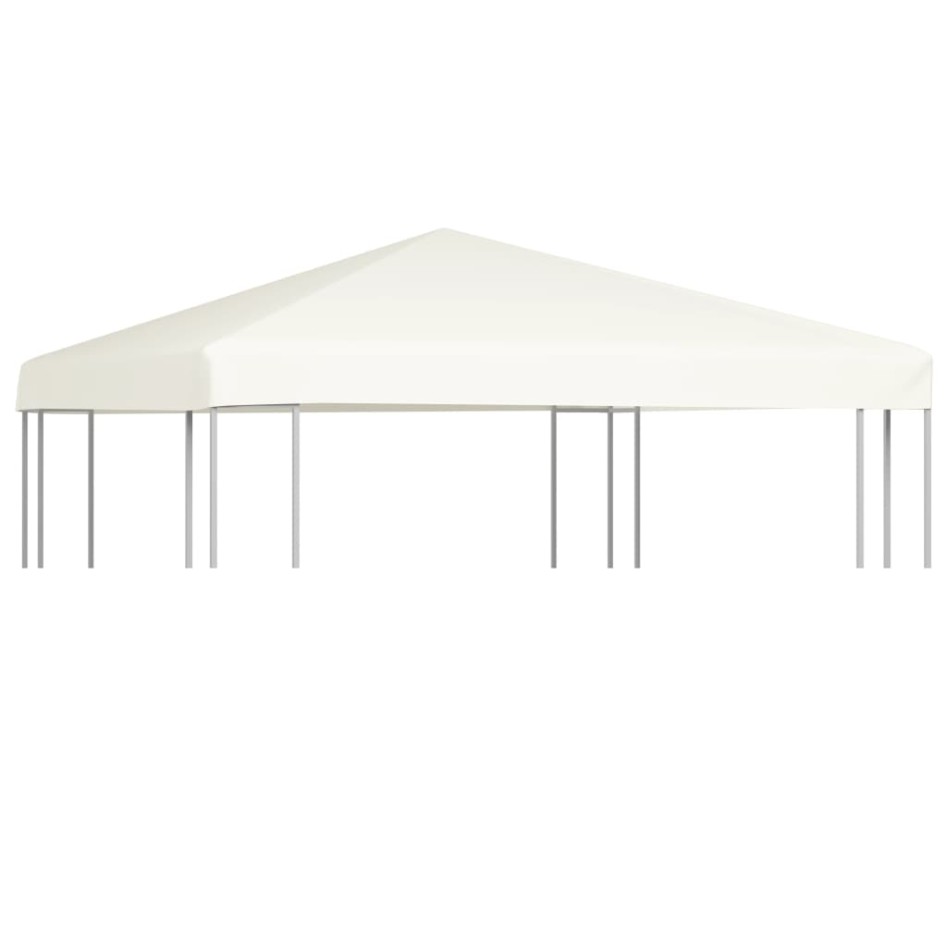 Toldo de cenador 310 g/m² 3x3 m blanco