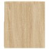 Mueble de TV con luces LED roble Sonoma 90x35x40