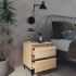 Mesitas de noche 2 uds contrachapada roble Sonoma 40x35x50