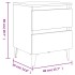 Mesitas de noche 2 uds contrachapada roble Sonoma 40x35x50