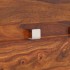 Perchero de madera maciza de sheesham 118x40