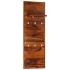 Perchero de madera maciza de sheesham 118x40