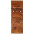 Perchero de madera maciza de sheesham 118x40