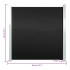 Toldo lateral retráctil de jardín negro 140x300