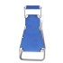 Tumbona plegable con capota acero y tela