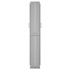 Toldo lateral retráctil para patio gris antracita 140x1200
