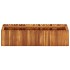 Arriate de madera maciza de acacia 100x30x25