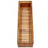 Arriate de madera maciza de acacia 100x30x25