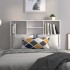 Mueble cabecero blanco brillante 100x19x103,5