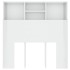 Mueble cabecero blanco brillante 100x19x103,5