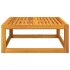 Mesa de centro madera maciza de acacia 68x68x29
