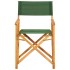 Silla de director madera maciza de acacia