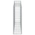 Cesta gaviones forma arco hierro galvanizado 200x30x100/120