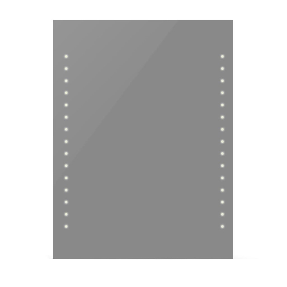 Espejo de pared con luces LED 60x80