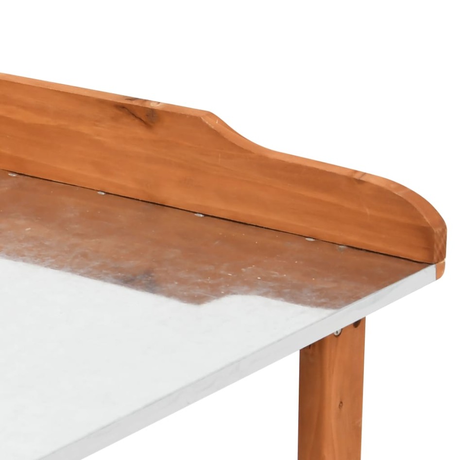 Soporte para plantas de madera de abeto 76x37x89