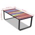Mesa de centro con superficie con estampado de arco